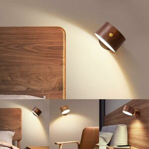 Dewdat - led wall light, wall lamp with usb port rechargeable batteries 3 brightness levels, 360 degree rotation of the magnetic ball with touch Dewdat - led wall light, wall lamp with usb port rechargeable batteries 3 brightness levels, 360 degree rotation of the magnetic ball with touch