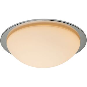 Litecraft - Arwel led Bathroom Glass Dome Flush Ceiling Light IP44 Rated - Chrome Litecraft - Arwel led Bathroom Glass Dome Flush Ceiling Light IP44 Rated - Chrome