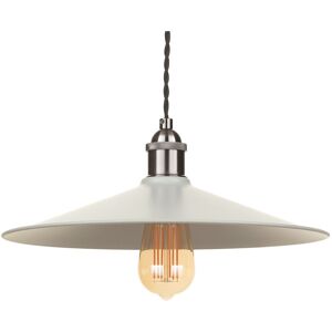 Litecraft - Ciana Light Shade Wide Fisherman Easy Fit Lampshade - Matte Grey Litecraft - Ciana Light Shade Wide Fisherman Easy Fit Lampshade - Matte Grey