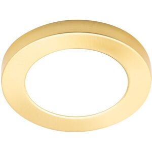 Litecraft - Darly Ceiling or Wall Light Small Flush 6W led Fitting - Satin Brass Litecraft - Darly Ceiling or Wall Light Small Flush 6W led Fitting - Satin Brass