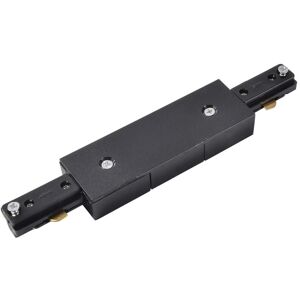 Litecraft - Double Live Connector For Track Light Circuit Mains Fitting - Black Litecraft - Double Live Connector For Track Light Circuit Mains Fitting - Black