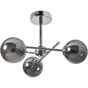 Litecraft Estelle Ceiling Light Bathroom Semi Flush IP44 3 Arm - Polished Chrome Litecraft Estelle Ceiling Light Bathroom Semi Flush IP44 3 Arm - Polished Chrome