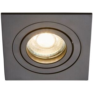 Litecraft Evra Recessed Downlight Square Tiltable Spotlight - Matte Black Litecraft Evra Recessed Downlight Square Tiltable Spotlight - Matte Black