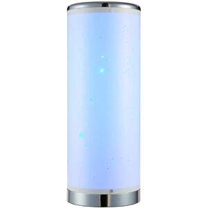 Litecraft - Glow Starburst Table Lamp Cylinder Colour Changing led Base - White Litecraft - Glow Starburst Table Lamp Cylinder Colour Changing led Base - White