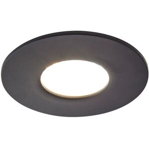 Litecraft - Recessed Downlight Fire Rated led Fixed Ceiling Spotlight - Satin Black Litecraft - Recessed Downlight Fire Rated led Fixed Ceiling Spotlight - Satin Black
