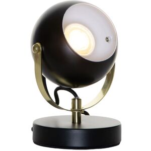 Litecraft - Table Lamp Eyeball Adjustable Desk Light - Matte Black, Satin Brass Litecraft - Table Lamp Eyeball Adjustable Desk Light - Matte Black, Satin Brass