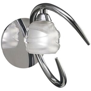 Inspired Lighting Inspired Mantra - Loop Wall Lamp 1 Light G9 ECO - Polished Chrome Inspired Lighting Inspired Mantra - Loop Wall Lamp 1 Light G9 ECO - Polished Chrome