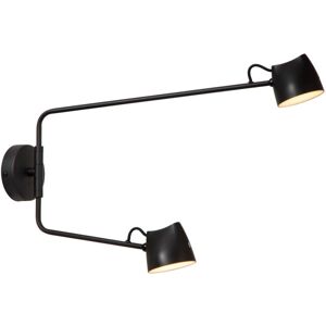 Lucide Milne Wall Light - Dimmable LED - Black Lucide Milne Wall Light - Dimmable LED - Black