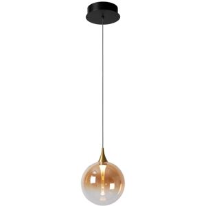 Lucide Gisela Amber Pendant Light - 16cm, Dimmable, Height Adjustable Lucide Gisela Amber Pendant Light - 16cm, Dimmable, Height Adjustable