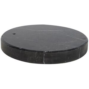 Qazqa Black Marble Base for XXL Arc Lamp - Modern Lamp Accessory Qazqa Black Marble Base for XXL Arc Lamp - Modern Lamp Accessory