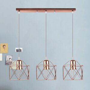 Hiland Rose Gold Vintage Pendant Light - Pendant Light Hiland Rose Gold Vintage Pendant Light - Pendant Light