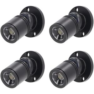 CYSLMUK Mini led Spotlight Mini Recessed Ceiling Spotlight 1W with Driver 100-265V ac for Home/Wine Cabinet/Jewelry Cabinet/Living Room/Closet, 4pcs[Energy CYSLMUK Mini led Spotlight Mini Recessed Ceiling Spotlight 1W with Driver 100-265V ac for Home/Wine Cabinet/Jewelry Cabinet/Living Room/Closet, 4pcs[Energy
