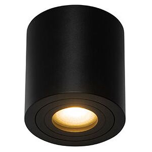 QAZQA Modern Black Ceiling Spotlight - Bathroom IP44 QAZQA Modern Black Ceiling Spotlight - Bathroom IP44