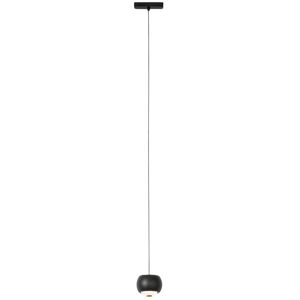 QAZQA Modern Black Pendant Lamp for 1-Phase Track System Incl. led - Magnetic Lance QAZQA Modern Black Pendant Lamp for 1-Phase Track System Incl. led - Magnetic Lance