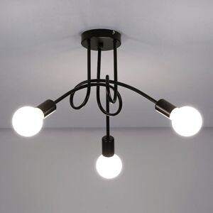 Goeco - Modern Ceiling Lamp with Vintage Iron Finish - 55cm Goeco - Modern Ceiling Lamp with Vintage Iron Finish - 55cm