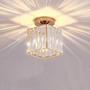 Stoex - Modern Chandelier Glass Ceiling Light Crystal Ceiling Lamp Creative Ceiling Lamp E27 Bulb For Hallway Office Balcony Bedroom Living Room Gold Stoex - Modern Chandelier Glass Ceiling Light Crystal Ceiling Lamp Creative Ceiling Lamp E27 Bulb For Hallway Office Balcony Bedroom Living Room Gold