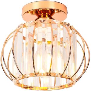 NORCKS Modern Chandelier Glass Ceiling Light E27 Crystal Ceiling Lamp Rose Gold Creative Ceiling Lamp For Hallway Office Bedroom Balcony Living Room NORCKS Modern Chandelier Glass Ceiling Light E27 Crystal Ceiling Lamp Rose Gold Creative Ceiling Lamp For Hallway Office Bedroom Balcony Living Room