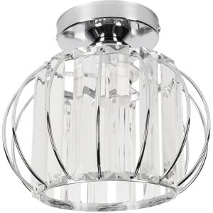 NORCKS Modern Chandelier Glass Ceiling Light E27 Crystal Ceiling Lamp Silver Creative Ceiling Lamp For Balcony Dining Room Living Room Kitchen NORCKS Modern Chandelier Glass Ceiling Light E27 Crystal Ceiling Lamp Silver Creative Ceiling Lamp For Balcony Dining Room Living Room Kitchen