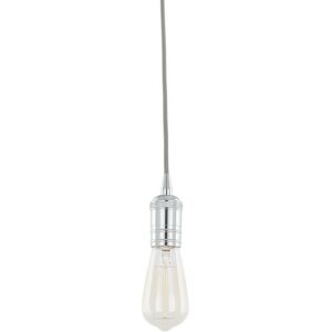 Italux Atrium Chrome Pendant Lamp - E27 1 Light Italux Atrium Chrome Pendant Lamp - E27 1 Light