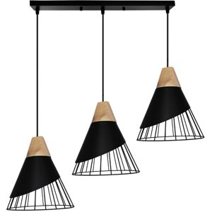 NORCKS Modern Industrial Ceiling Light Metal Lamp Shade 60W Maximum Black Retro Pendant Light Industrial Ceiling Light NORCKS Modern Industrial Ceiling Light Metal Lamp Shade 60W Maximum Black Retro Pendant Light Industrial Ceiling Light