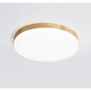 Wottes - Modern led Ceiling Light Fixture Flush Mount Hanging Lamp Wood color Round Pendant Light Cold White Light Wottes - Modern led Ceiling Light Fixture Flush Mount Hanging Lamp Wood color Round Pendant Light Cold White Light