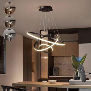 COMELY LED Pendant Lamp 3 Rings Adjustable Heights Modern Ceiling Light COMELY LED Pendant Lamp 3 Rings Adjustable Heights Modern Ceiling Light