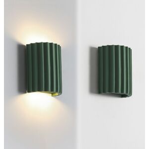 Wottes - Modern led Wall Lights Indoor Wall Sconce Lamp Up Down Wall Mounted Light Green Warm White Light 2Pcs Wottes - Modern led Wall Lights Indoor Wall Sconce Lamp Up Down Wall Mounted Light Green Warm White Light 2Pcs