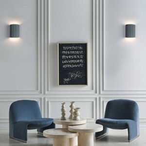 Wottes - Modern led Wall Lights Indoor Wall Sconce Lamp Up Down Wall Mounted Light grey Warm White Light 2Pcs Wottes - Modern led Wall Lights Indoor Wall Sconce Lamp Up Down Wall Mounted Light grey Warm White Light 2Pcs