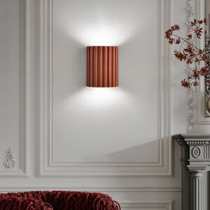 WOTTES Modern led Wall Lights Indoor Wall Sconce Lamp Up Down Wall Mounted Light Orange Cool White Light 1Pcs WOTTES Modern led Wall Lights Indoor Wall Sconce Lamp Up Down Wall Mounted Light Orange Cool White Light 1Pcs
