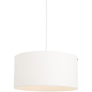 Qazqa Modern Pendant Light White 50cm - Combi 1 Qazqa Modern Pendant Light White 50cm - Combi 1