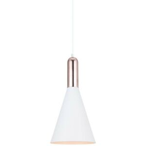 Italux Khaleo - Modern Pendant White, Copper 1 Light - Pendant Light Italux Khaleo - Modern Pendant White, Copper 1 Light - Pendant Light