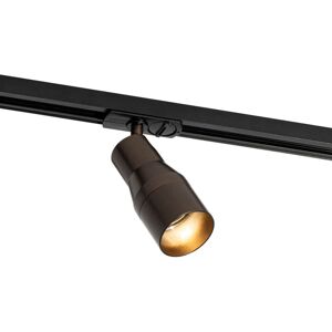 QAZQA Modern Spotlight Dark Bronze for 1-Phase Track System - Iconic Kohua QAZQA Modern Spotlight Dark Bronze for 1-Phase Track System - Iconic Kohua