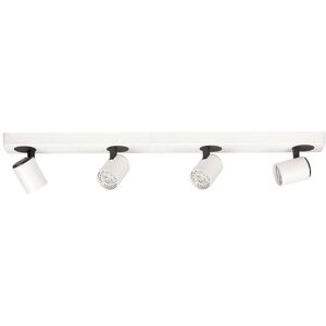 Italux Elvira - Modern Spotlights White, Black 4 Light with Aluminum, White Shade - Spotlights Italux Elvira - Modern Spotlights White, Black 4 Light with Aluminum, White Shade - Spotlights