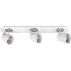 Italux Oxford Spotlights Chrome White - Modern 3 Light GU10 Italux Oxford Spotlights Chrome White - Modern 3 Light GU10