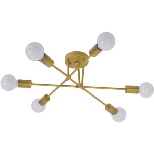 GOECO Vintage 6-Light E27 Pendant - Modern Retro Industrial Ceiling Lamp GOECO Vintage 6-Light E27 Pendant - Modern Retro Industrial Ceiling Lamp