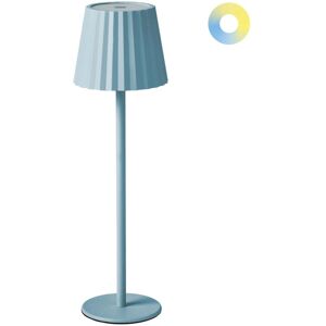 Beliani Pombeiro - Modern Aluminum & Iron Table Lamp - Blue Beliani Pombeiro - Modern Aluminum & Iron Table Lamp - Blue