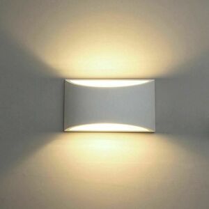 Dewdat - Modern wall lamp, interior wall lamp, ceiling lamp, gypsum wall lamp lighting, with 2700K 7W G9 led bulb, for living room, bedroom, Dewdat - Modern wall lamp, interior wall lamp, ceiling lamp, gypsum wall lamp lighting, with 2700K 7W G9 led bulb, for living room, bedroom,