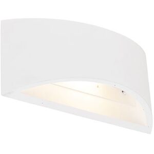 QAZQA Gypsy Tum Modern Wall Light - 20cm, White, G9 QAZQA Gypsy Tum Modern Wall Light - 20cm, White, G9