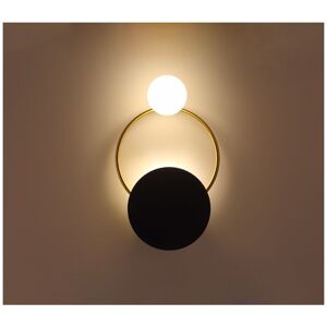 STOEX Modern Wall Light Vintage Retro Wall Lights Minimalist Elegant Wall Sconce Creative Round Wall Light For Bedroom Office Black STOEX Modern Wall Light Vintage Retro Wall Lights Minimalist Elegant Wall Sconce Creative Round Wall Light For Bedroom Office Black