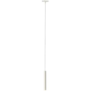 QAZQA Modern White Pendant Light for 1-Phase Track System - Slimline Keno QAZQA Modern White Pendant Light for 1-Phase Track System - Slimline Keno