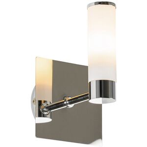 QAZQA Modern Bathroom Wall Light Chrome IP44 - Bath QAZQA Modern Bathroom Wall Light Chrome IP44 - Bath