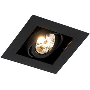 QAZQA Black Adjustable Recessed Spot Light - Modern Type QAZQA Black Adjustable Recessed Spot Light - Modern Type