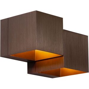 QAZQA Modern Wall Lamp - G9, 2 Lights, Bronze, Suitable for LED QAZQA Modern Wall Lamp - G9, 2 Lights, Bronze, Suitable for LED