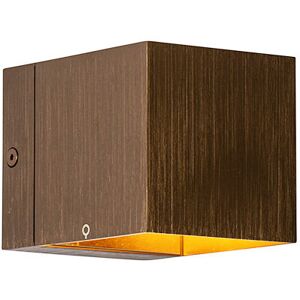 QAZQA Modern Wall Light - Bronze Finish - G9 Socket - Indoor Use QAZQA Modern Wall Light - Bronze Finish - G9 Socket - Indoor Use