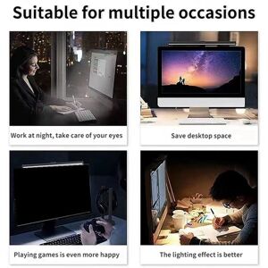 TLILY Monitor Light Bar, LED Desk Lamp Dimmable Computer Eye-Caring USB Reading Backlight Screen Bar TLILY Monitor Light Bar, LED Desk Lamp Dimmable Computer Eye-Caring USB Reading Backlight Screen Bar
