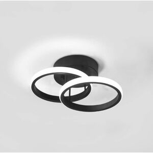 STOEX Nordic Style Acrylic Chandelier - Modern LED Ceiling Light - Black - Ceiling Lamp for Bedroom, Kitchen, Corridor, Balcony STOEX Nordic Style Acrylic Chandelier - Modern LED Ceiling Light - Black - Ceiling Lamp for Bedroom, Kitchen, Corridor, Balcony