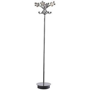 Diyas - Inspired Clearance - Octavia Floor Lamp 4 Light G4 Polished Chrome/Crystal, not led/cfl Compatible Diyas - Inspired Clearance - Octavia Floor Lamp 4 Light G4 Polished Chrome/Crystal, not led/cfl Compatible
