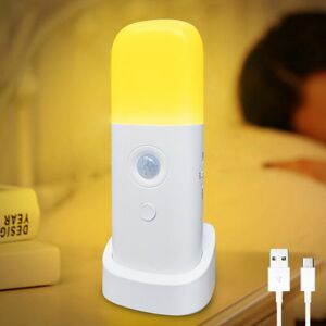 Orchidée - orchidMotion Sensor Night light, Dimmable Night Lights with 5 Brightness Levels, 2000mAh Rechargeable Battery Operated Light, Portable Orchidée - orchidMotion Sensor Night light, Dimmable Night Lights with 5 Brightness Levels, 2000mAh Rechargeable Battery Operated Light, Portable