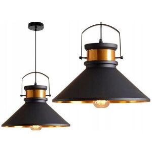 Toolight Black / Gold Suspension Lamp Asti B - Pendant lamp Toolight Black / Gold Suspension Lamp Asti B - Pendant lamp