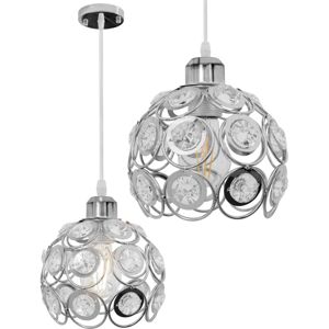 Toolight Loft Silver Pendant Lamp - Pendant Light Toolight Loft Silver Pendant Lamp - Pendant Light